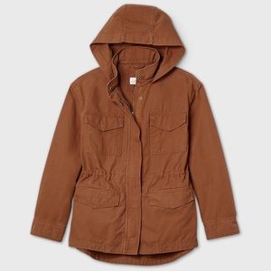Orange womens jacket